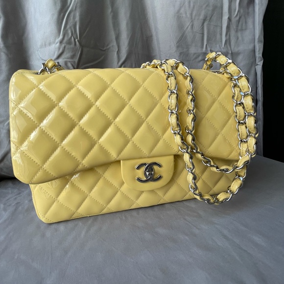 **SOLD** Chanel Classic Double Flap Patent Leather - Picture 11 of 11